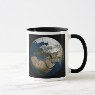 Caneca Uma visão global sobre a Europa e a Escandinávia