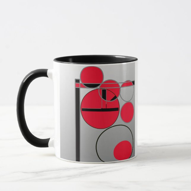 Caneca un mug dessin graphique (Esquerda)