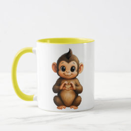Caneca Un petit singe qui vous aime