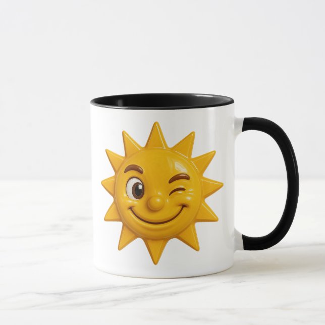 Caneca Un soleil rigolo (Direita)