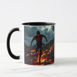 Caneca Un terrain volcanique en fusion.
