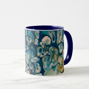 Caneca Underwater Abstrato Fantasy