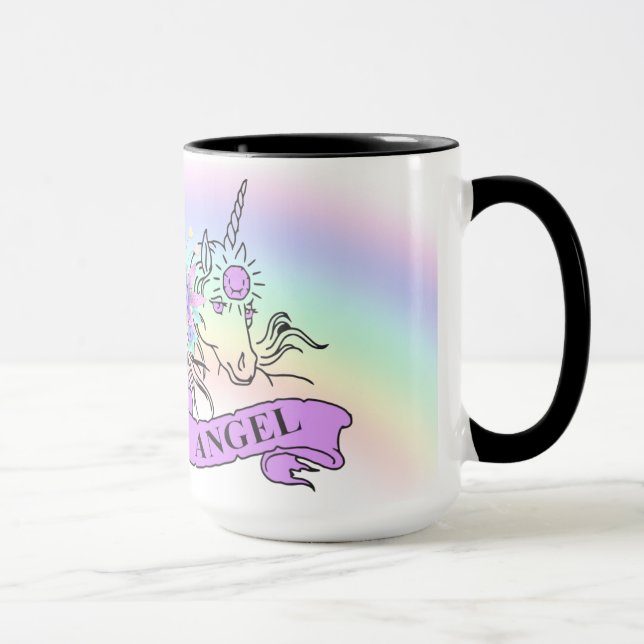 Caneca Unicorn** Ringer Mug (Direita)