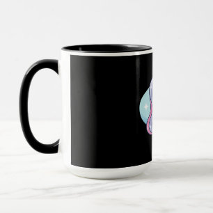 Caneca Unicórnio Arco-Íris Fofo