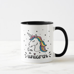 Caneca Unicórnio   eu sou um unicórnio