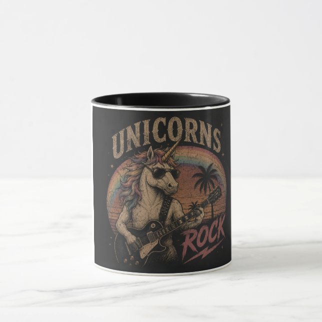 CANECA UNICÓRNIOS TOCAM ROCK (Centro)