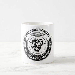 Caneca unida dos trabalhadores de lãs