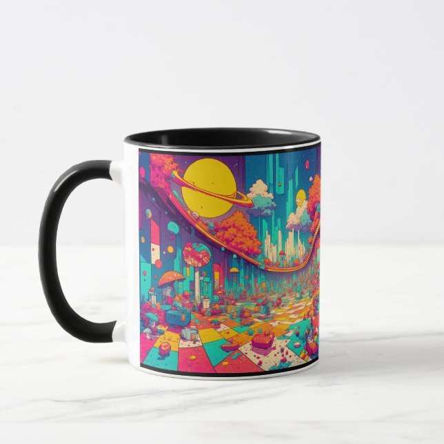 Caneca Unidade de disquete de fruta espacial (Esquerda)