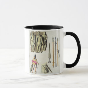 Caneca Uniforme e armas dos legionaries romanos, 'do Le