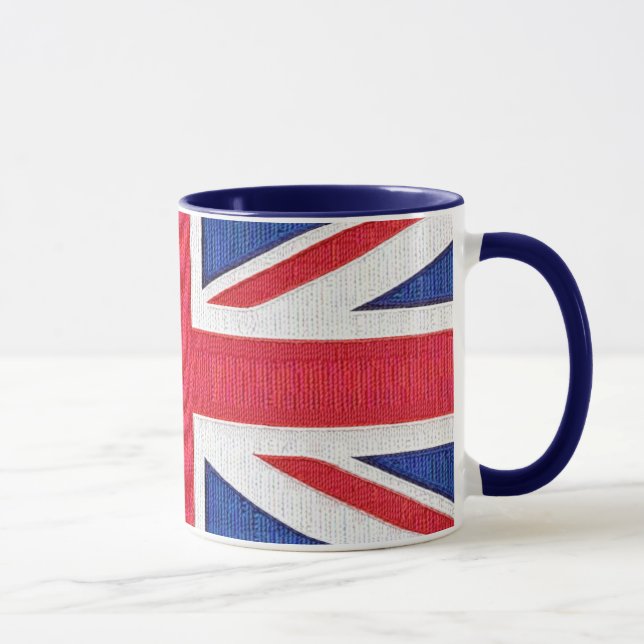 Caneca Union Jack - bandeira do Reino Unido (Direita)