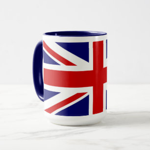 Caneca Union Jack Flag do Reino Unido