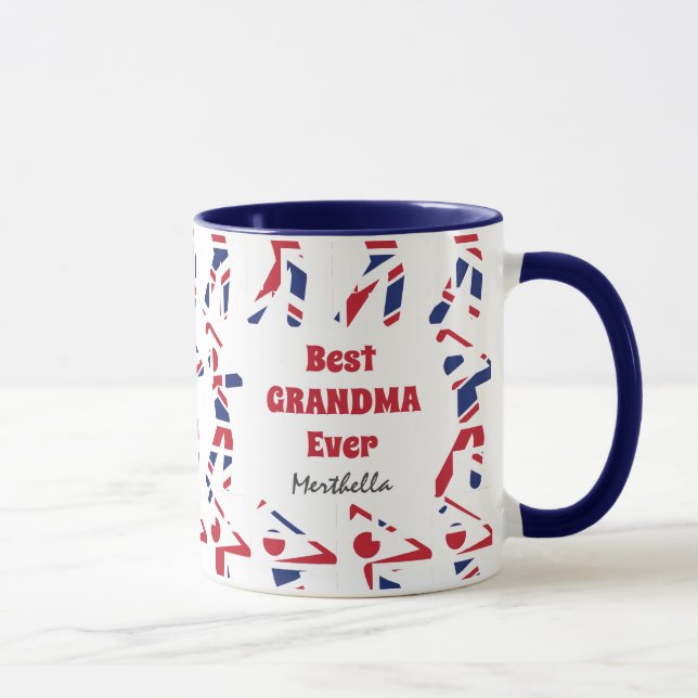 Caneca Union JACK Golf | Melhor Avó Nunca (Direita)