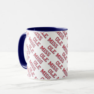Caneca Universidade do Mississippi   Ole Miss Wordmark