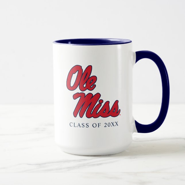 Caneca Universidade do Mississippi | Script Ole Miss (Direita)
