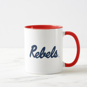 Caneca Universidade do Mississippi   Script Rebels