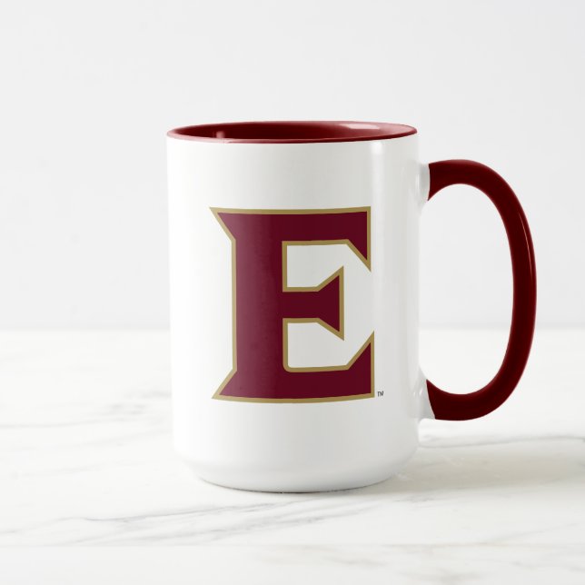 Caneca Universidade Elon E (Direita)