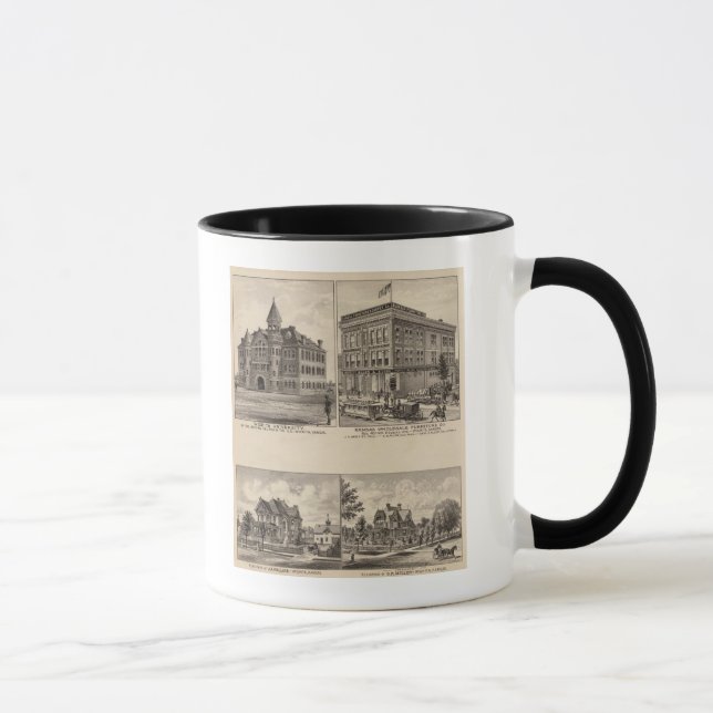 Caneca Universidade Wichita, Kansas (Direita)