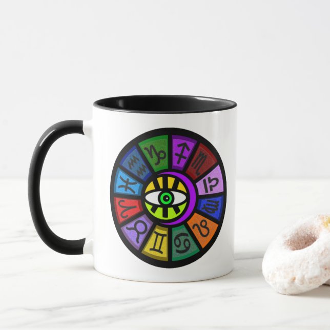 CANECA UNIVERSO DA MÃE ZODIAC (Com Donut)