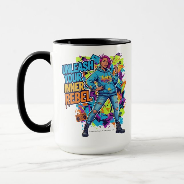 Caneca Unleash Your Inner Rebel -  (Esquerda)