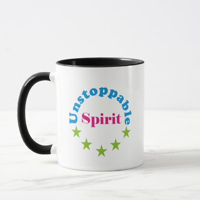 Caneca unstoppable spirit  (Esquerda)