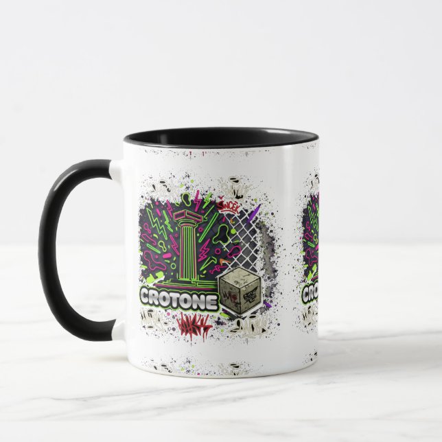 Caneca Urban Neon Graffiti Crotone Column (Esquerda)