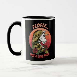 Caneca Urbano Guerreiro Unicor Pessoas Não é um grande fã