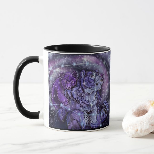 Caneca Ursa Menor e Maior (Com Donut)