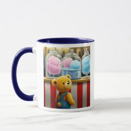 Caneca Ursinho de algodão doce