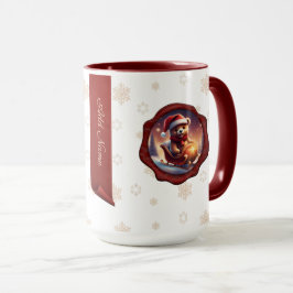 Caneca Ursinho de Natal - Leigh Personificado Banner Bran