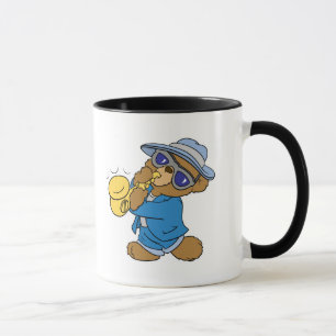Caneca Urso Blues Saxaphone Jazz