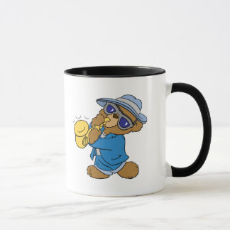 Caneca Urso Blues saxaphone Jazz