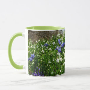Caneca Urso da Paisagem das Flores da Primeira primavera