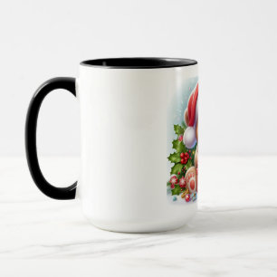 Caneca Urso de Cana de Açúcar de Natal – Adorável Ursinho