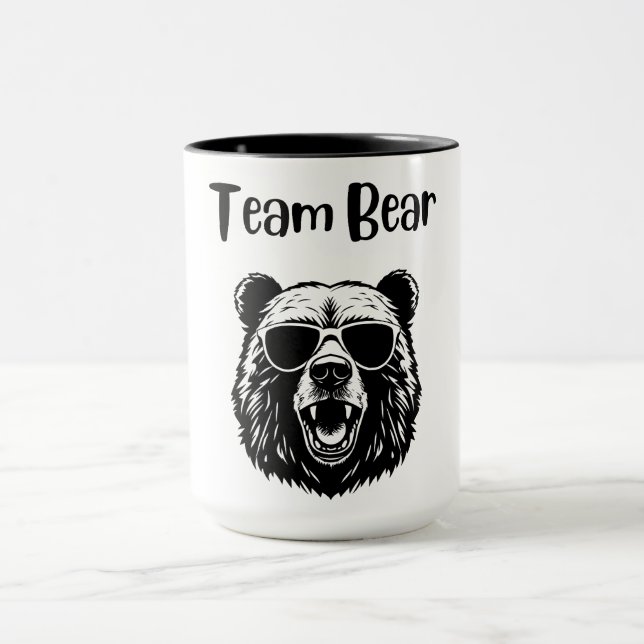 Caneca Urso de Equipe (Centro)