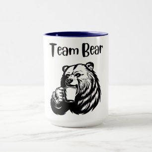 Caneca Urso de Equipe
