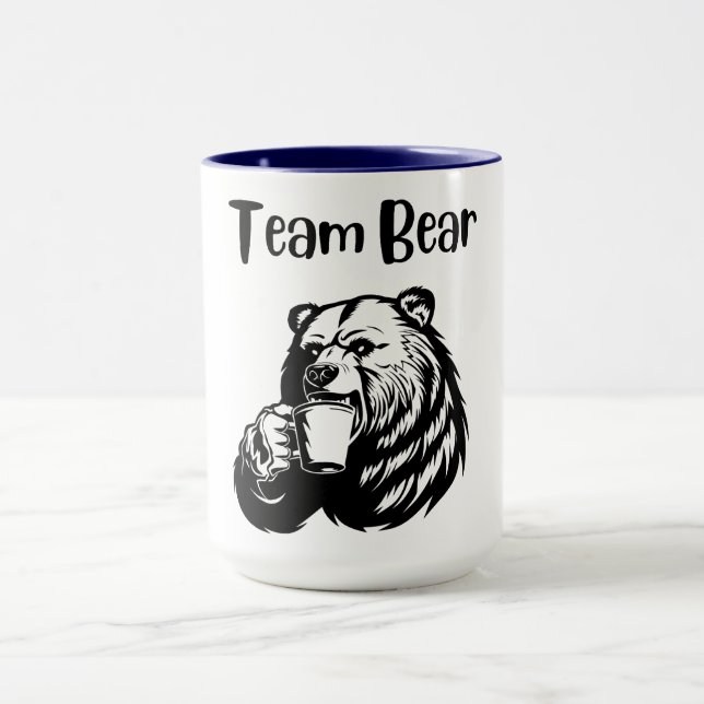 Caneca Urso de Equipe (Centro)