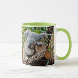 Caneca Urso de Koala bonito do sono
