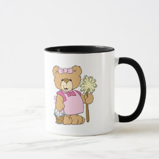 Caneca Urso De Limpeza Da Casa Bonita