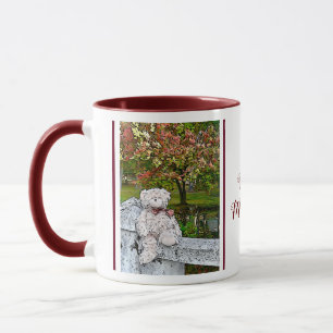 Caneca Urso de Teddy perto do Pond