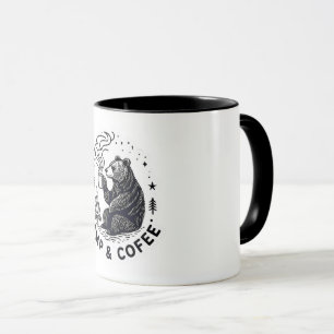 Caneca Urso do Acampamento & Café