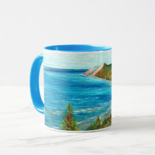 Caneca Urso Dormente Duna Lakeshore Michigan Beach