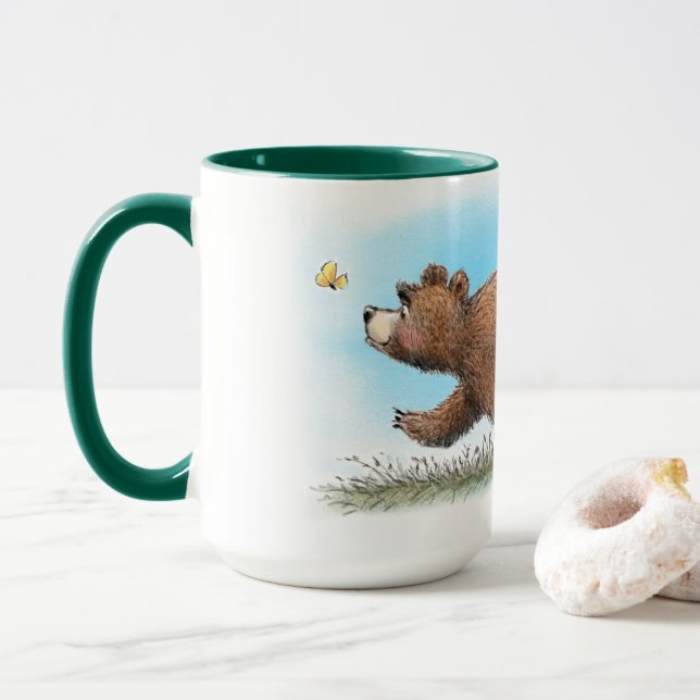 Caneca Urso e caneca-borboleta (Com Donut)