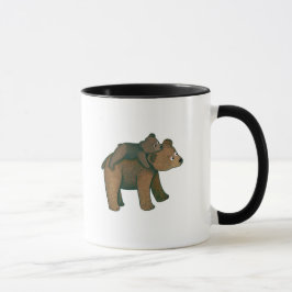 Caneca Urso E Cubo