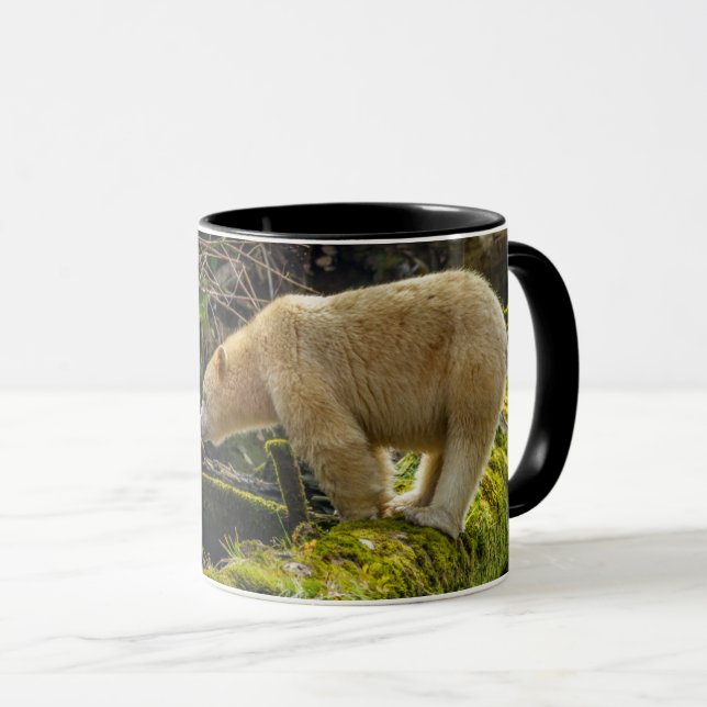 Caneca Urso Espírito Branco (Frente Esquerda)