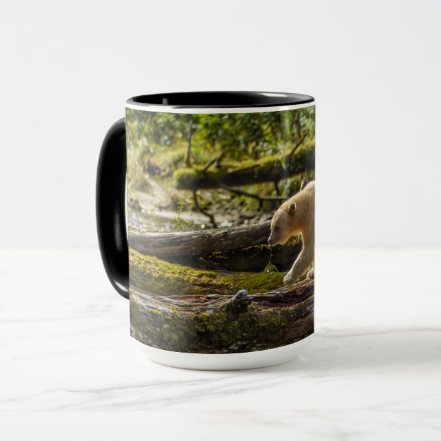 Caneca Urso Espírito Branco Caça (Frente Esquerda)