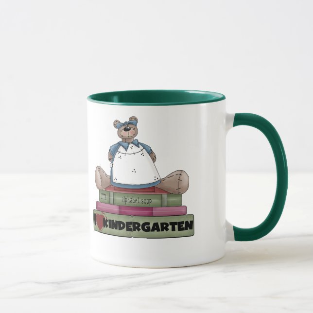 Caneca Urso eu amo o jardim de infância (Direita)