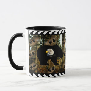 Caneca Urso Negro - Urso Negro - Urso Negro - Imprime Nat