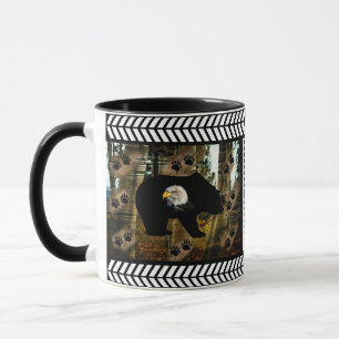 Caneca Urso Negro - Urso Negro - Urso Negro - Imprime Nat