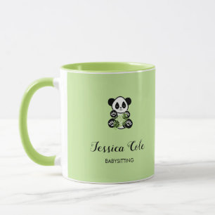 Caneca Urso pantanoso pálido verde-claro