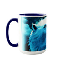 "Urso Polar Irritado" - Pintura Bonita. Comprar Ag